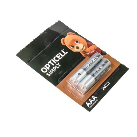 Изображение батарейка opticell (duracell) lr03-20bl simply aaa 2*10шт отр.наб (мизинчик.) 2/240 шт.