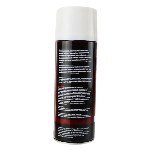 Изображение грунтовка акриловый спрей "anti rust primer" 400ml*12pcs*300g white (белый)