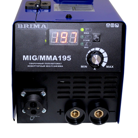 Изображение инвертор сварочный brima (полуавтомат) mig-195 digital