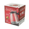 Изображение чайник energy e-262 (1.7л) стекло, пластик белый, мощность 1850-2200 вт
